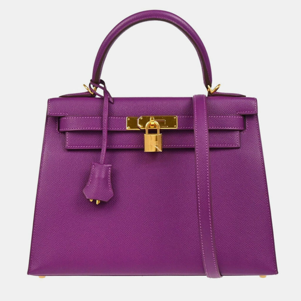 Hermes Anemone Epsom Kelly 28 Sellier 2way Handbag Hermes Anemone Epsom Kelly 28 Sellier 2way Handbag