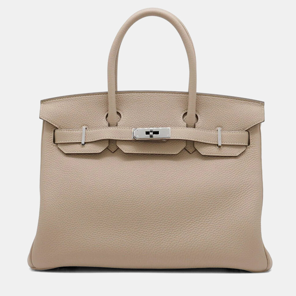 luxury-women-hermes-used-handbags-p1238008-012-1.jpg Hermes Birkin Size 30 Gris Tourterelle Togo Leather Bag