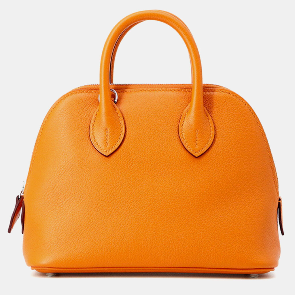 Hermes Bolide 1923 Apricot/Gold Evercolor Size Mini Hermes Bolide 1923 Apricot/Gold Evercolor Size Mini