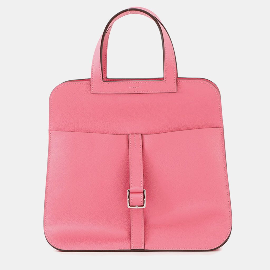 Hermes Halzan Rose Azalee Evercolor Size 25 Hermes Halzan Rose Azalee Evercolor Size 25
