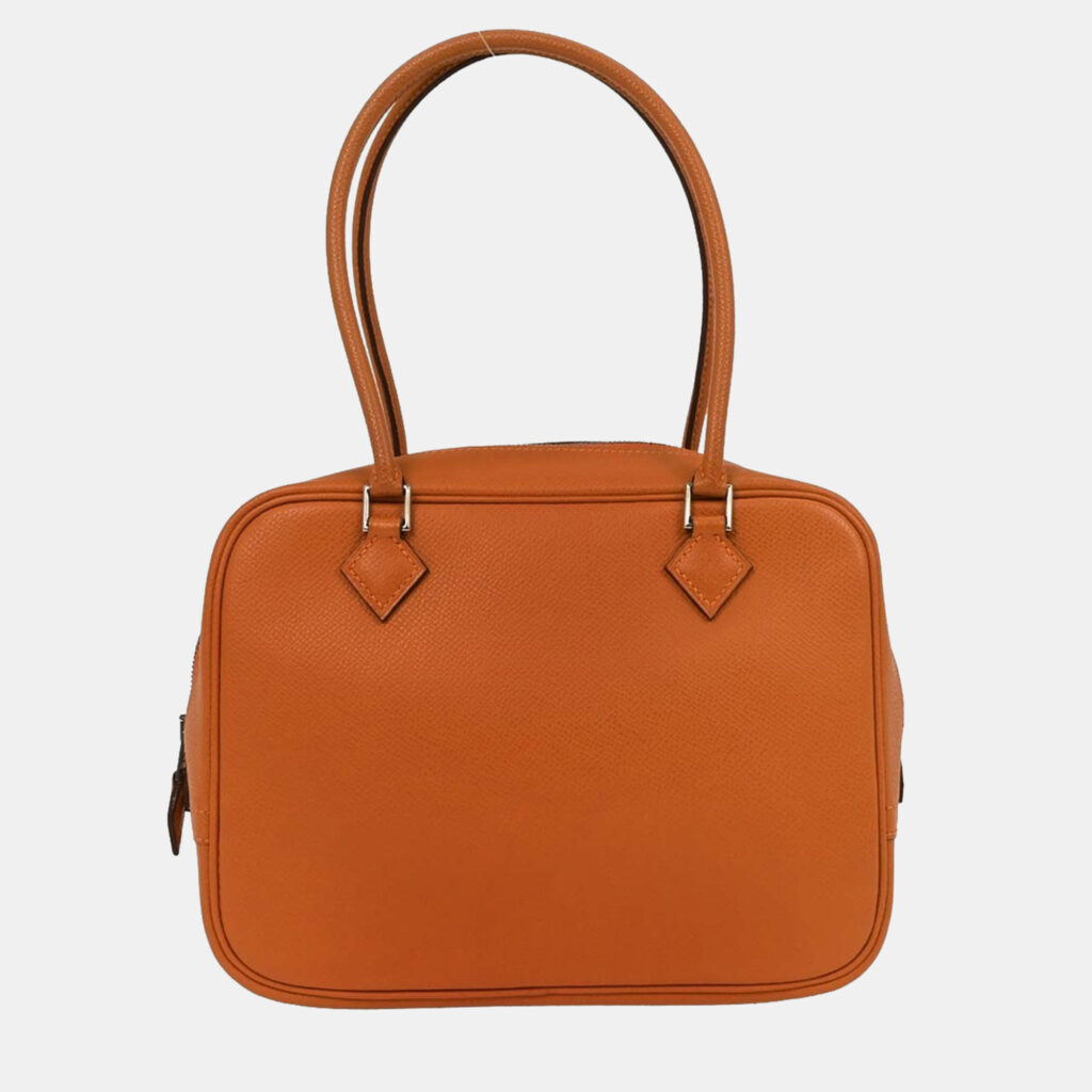 Hermes Orange Epsom Mini Plume Handbag Hermes Orange Epsom Mini Plume Handbag