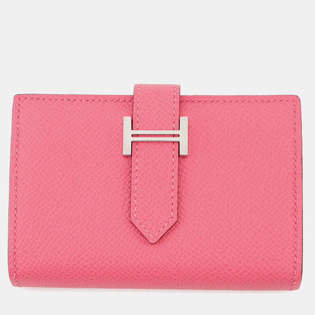 Hermes Bean Mini Rose Azalee Epsom
