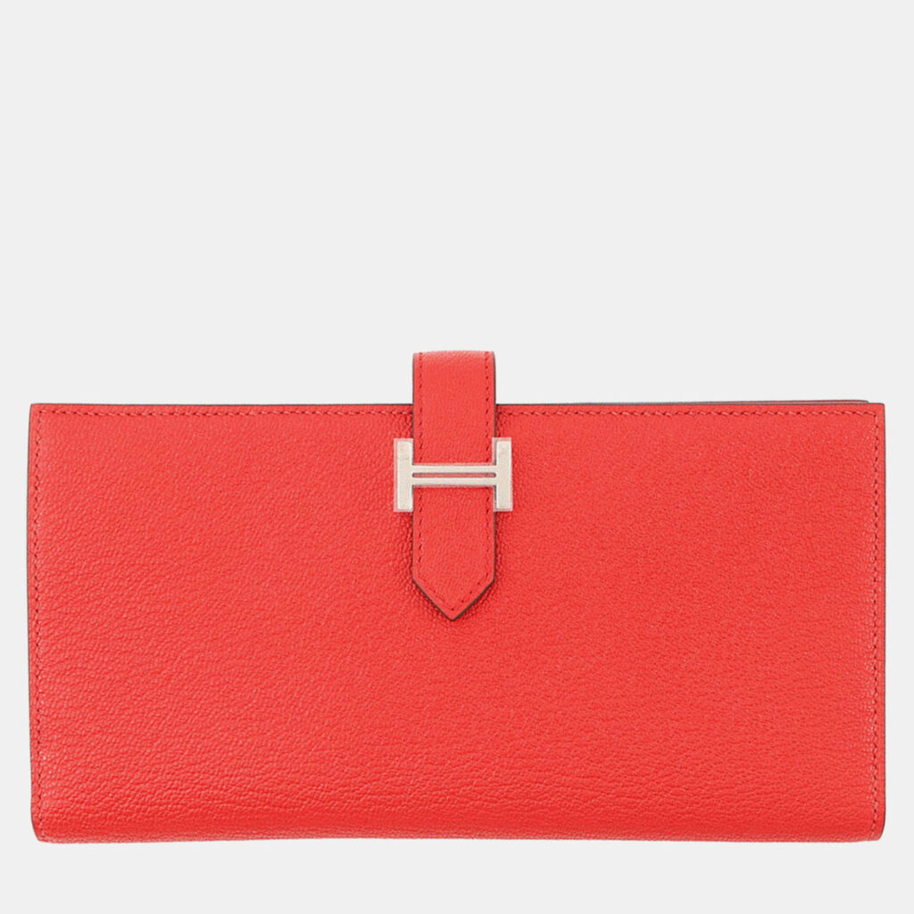 Hermes Beansufla Rose Texas Chevre Myzore Goatskin Bag