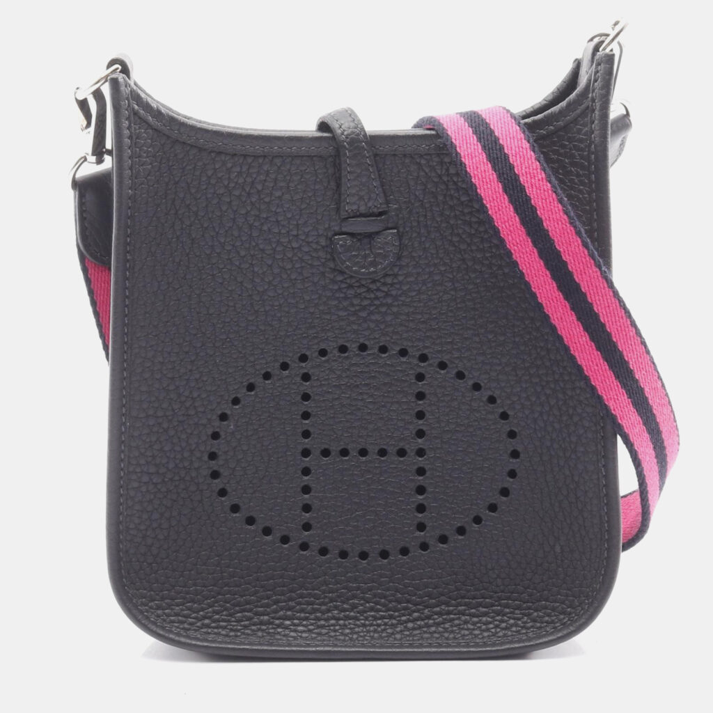 Hermes Evelyne 16 Caban Taurillon Clemence Leather Crossbody Bag