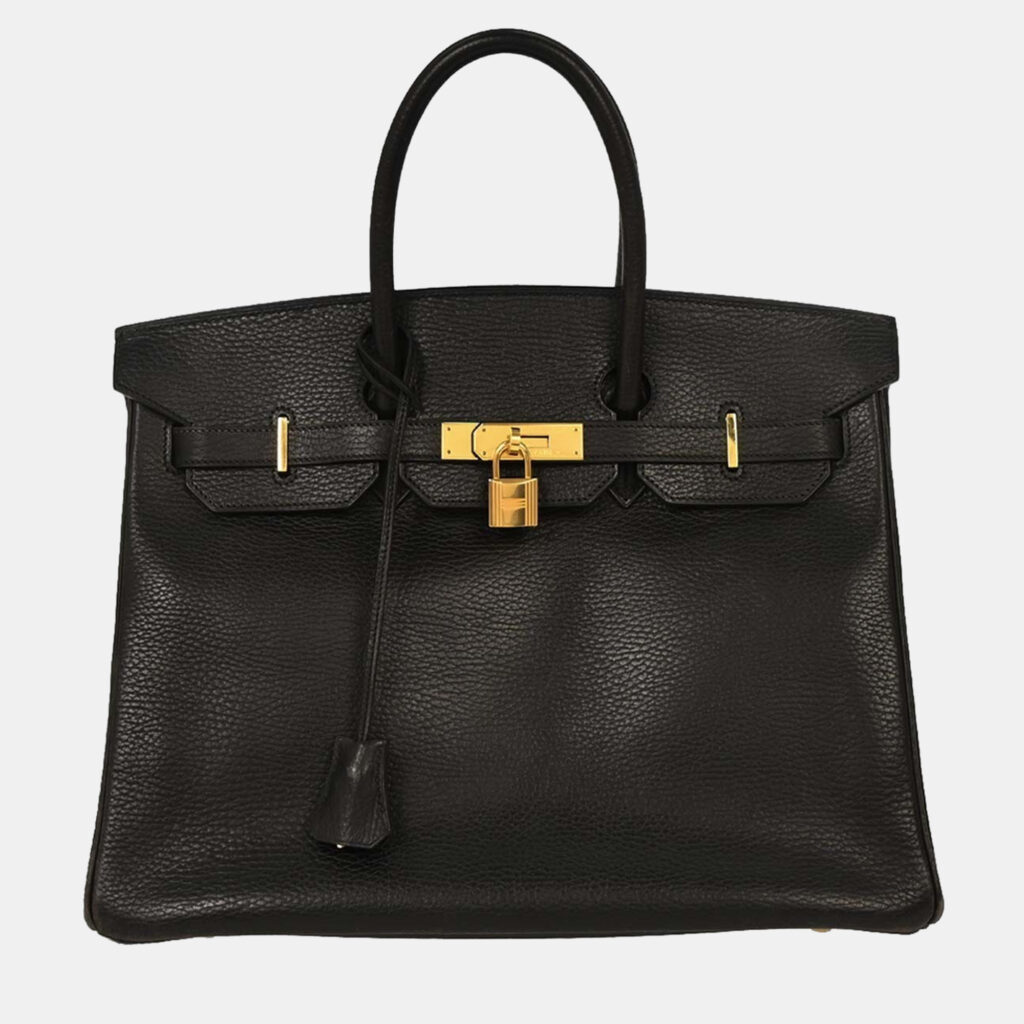 Hermes Birkin 35 Black Ardennes Handbag Hermes Birkin 35 Black Ardennes Handbag