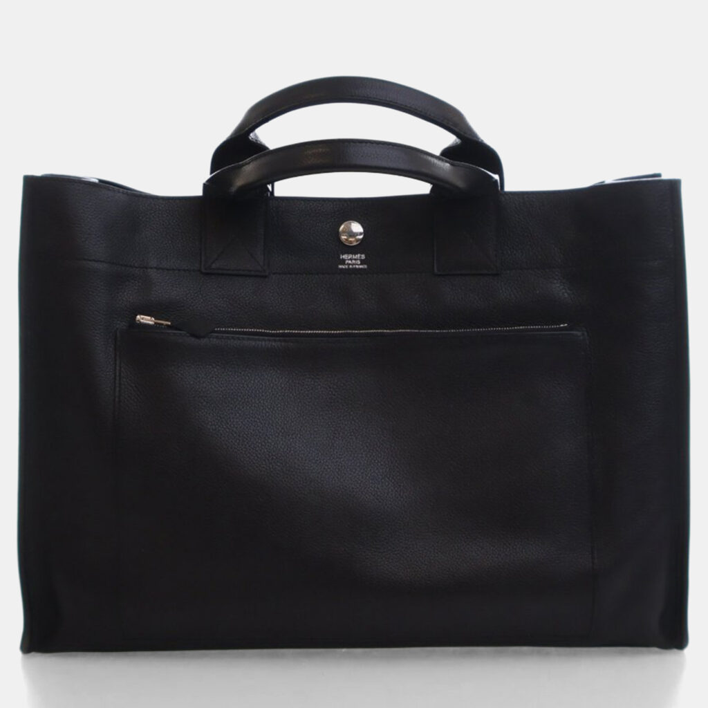 Hermes Black Clemence Sac Berlant 40 Hermes Black Clemence Sac Berlant 40