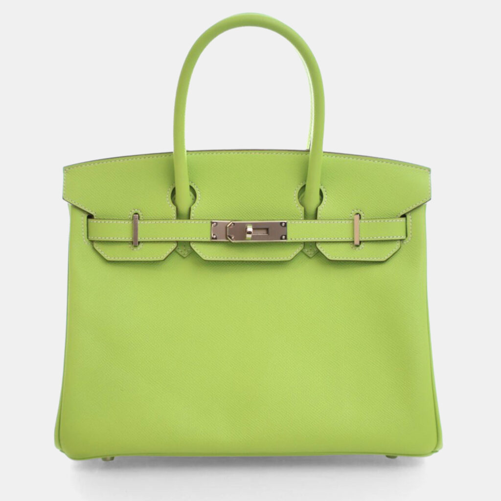 Hermes Kiwi Epsom Candy Birkin 30 Hermes Kiwi Epsom Candy Birkin 30