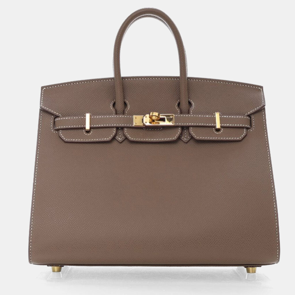 Hermes Etoupe Epsom Sellier Birkin 25 Hermes Etoupe Epsom Sellier Birkin 25
