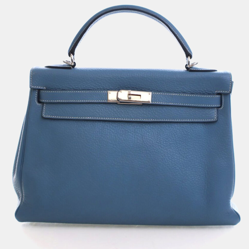 Hermes Bleu Jean Togo Kelly 32