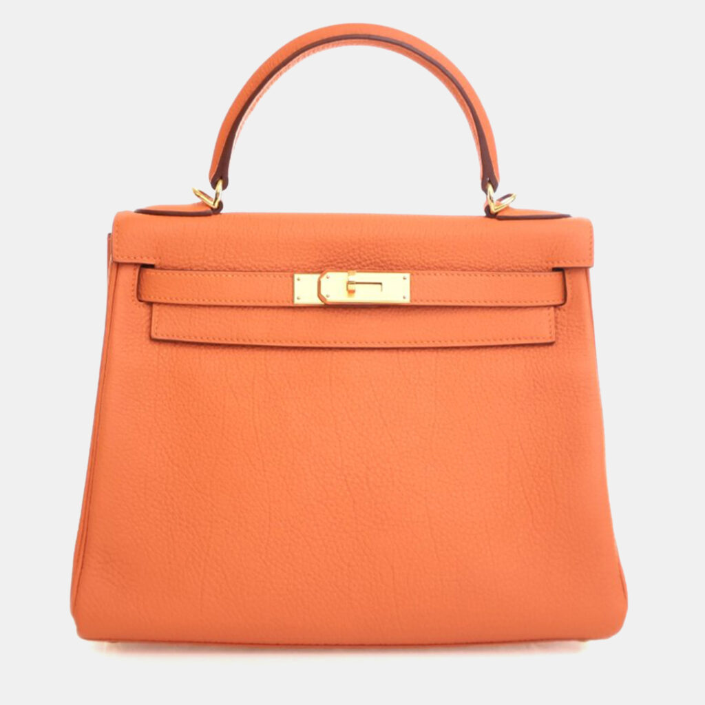 Hermes Orange Hermes Togo Kelly 28 Hermes Orange Hermes Togo Kelly 28