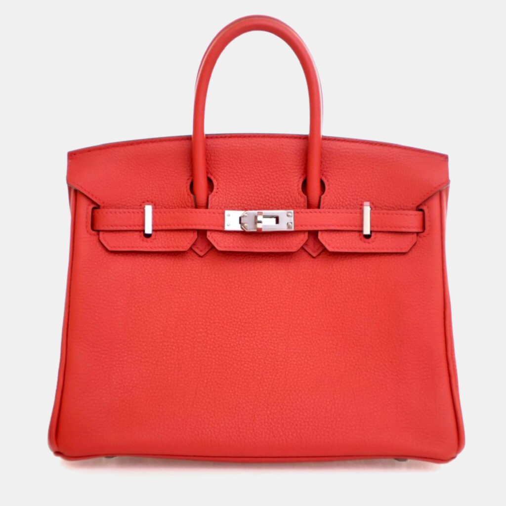 Hermes Rouge Tomate Togo Birkin 25