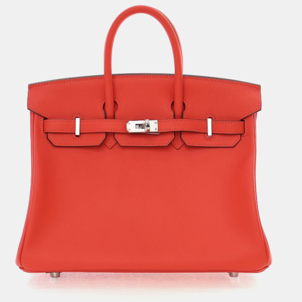 Hermes Rose Texas Swift Birkin 25