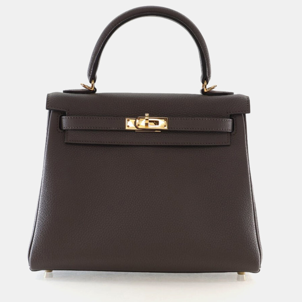 Hermes Gris Meyer Etain Togo Verso Kelly 25 Hermes Gris Meyer Etain Togo Verso Kelly 25