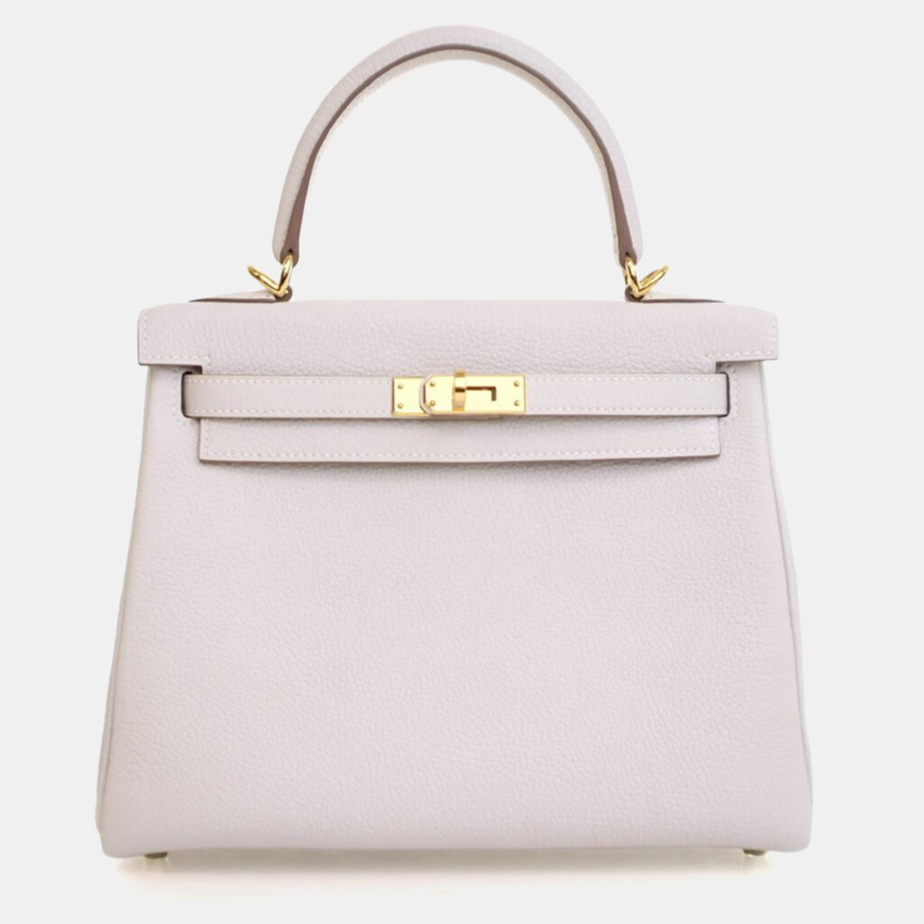 Hermes Gris Pale Togo Kelly 25 Hermes Gris Pale Togo Kelly 25
