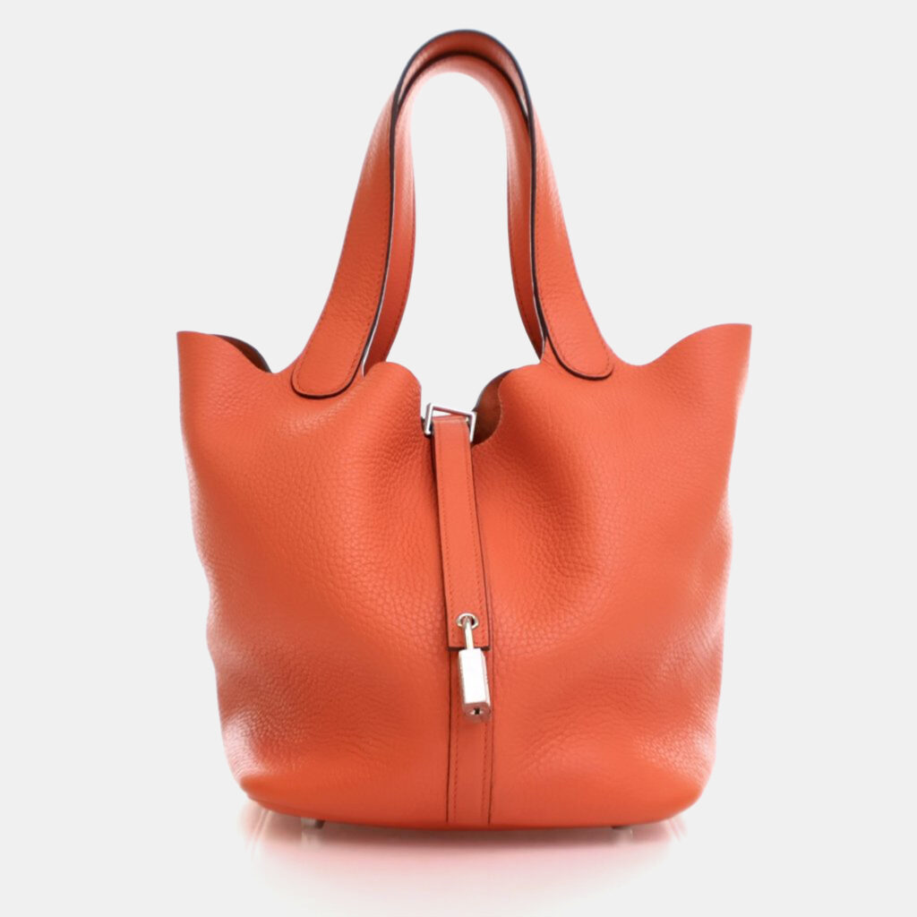 Hermes Capucine Clemence Picotin Lock 22 Hermes Capucine Clemence Picotin Lock 22