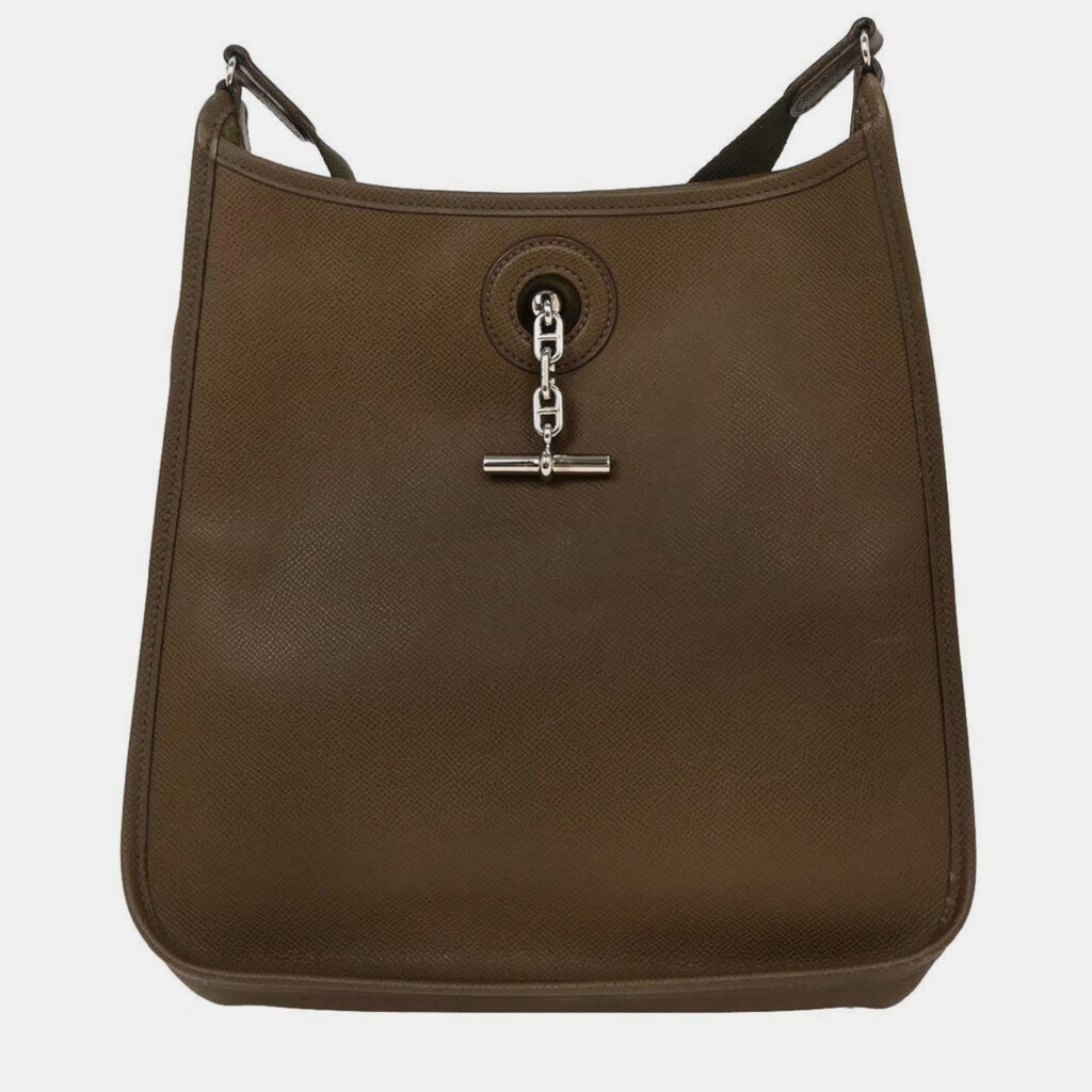 Hermes Alezan Epsom Vespa PM Shoulder Bag Hermes Alezan Epsom Vespa PM Shoulder Bag