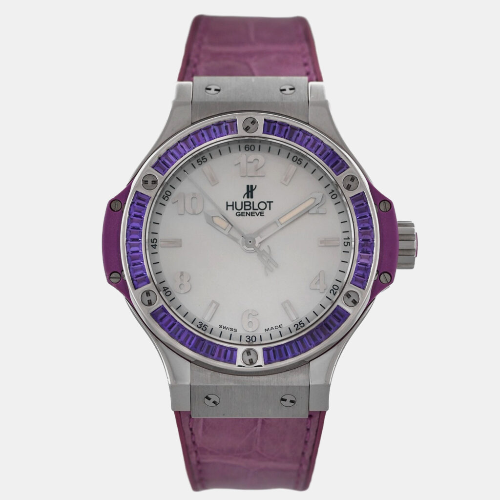 Hublot Big Bang 361.SV.6010.LR.1905 Quartz White Stainless Steel Women's Wristwatch 38 mm Hublot Big Bang 361.SV.6010.LR.1905 Quartz White Stainless Steel Women's Wristwatch 38 mm