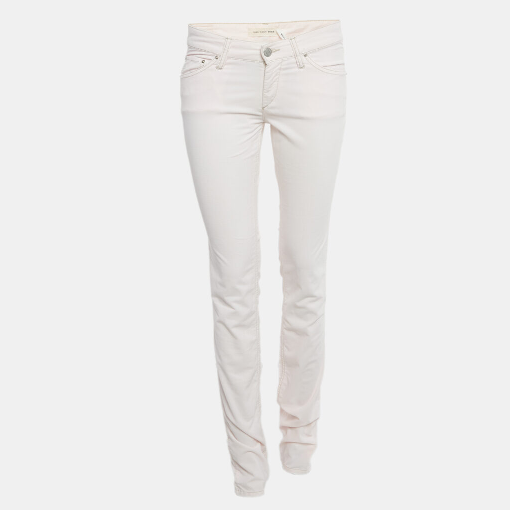 Isabel Marant Etoile Pink Corduroy Skinny Fit Jeans M Isabel Marant Etoile Pink Corduroy Skinny Fit Jeans M