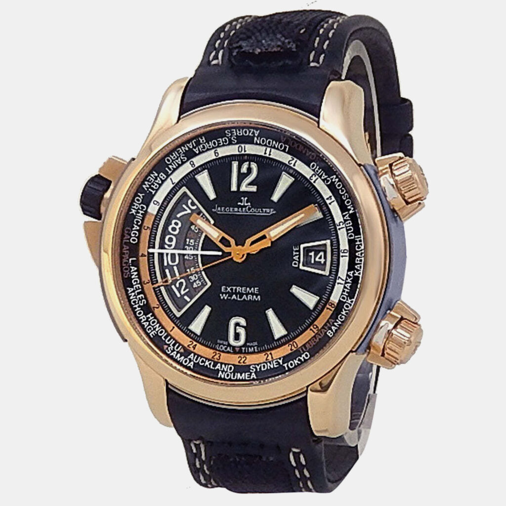 Jaeger-LeCoultre Master Compressor Q1772470 Automatic Black 18K Rose Gold Men’s Wristwatch 46 mm Jaeger-LeCoultre Master Compressor Q1772470 Automatic Black 18K Rose Gold Men’s Wristwatch 46 mm