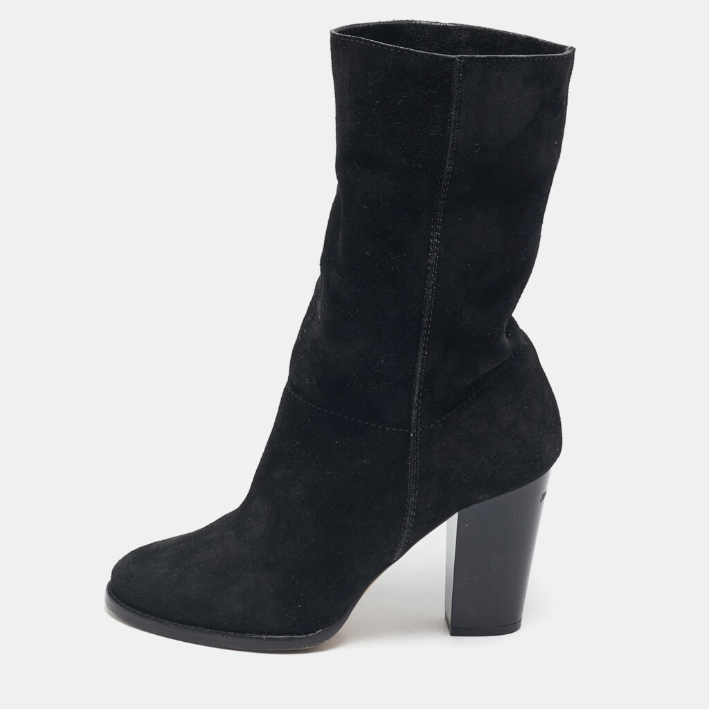 Jimmy Choo Black Suede Ankle Boots Size 36 Jimmy Choo Black Suede Ankle Boots Size 36