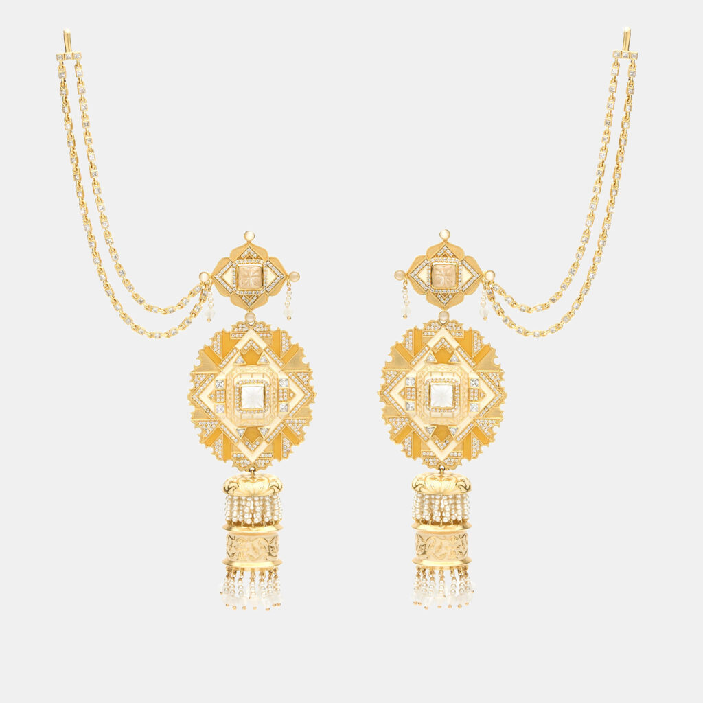 Aulerth x JJ Valaya Amelia Chandelier Earrings Aulerth x JJ Valaya Amelia Chandelier Earrings
