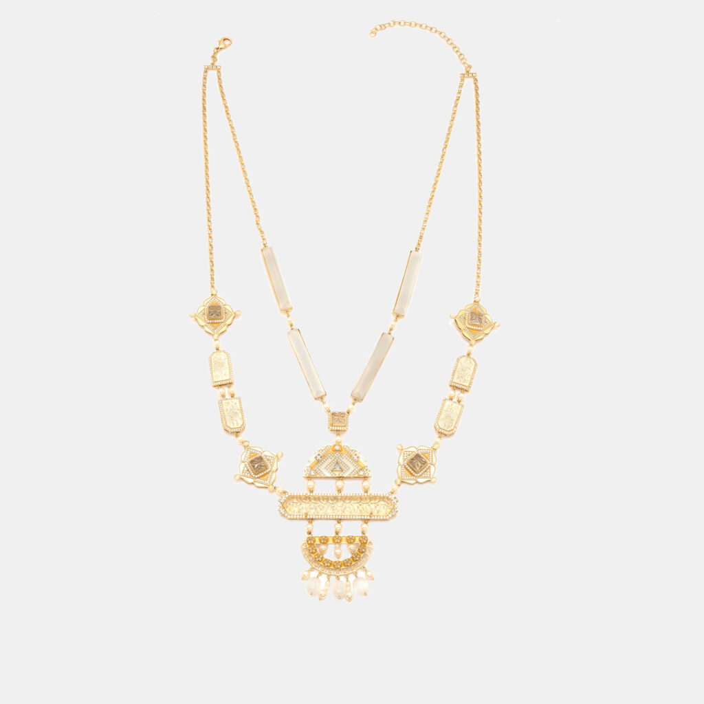 Aulerth x JJ Valaya Amelia Multi-Strand Necklace Aulerth x JJ Valaya Amelia Multi-Strand Necklace