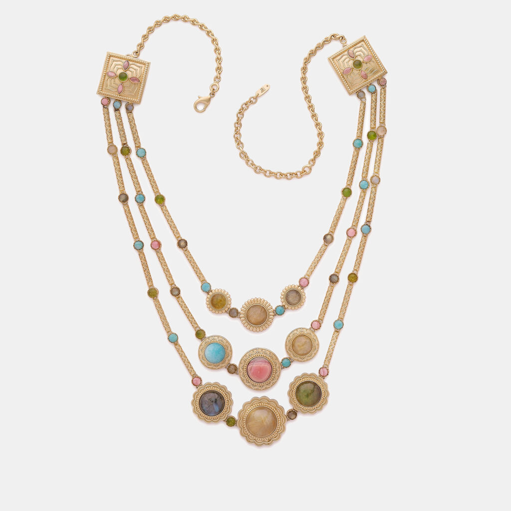 Aulerth x JJ Valaya Azra Multi starnd Necklace Aulerth x JJ Valaya Azra Multi starnd Necklace