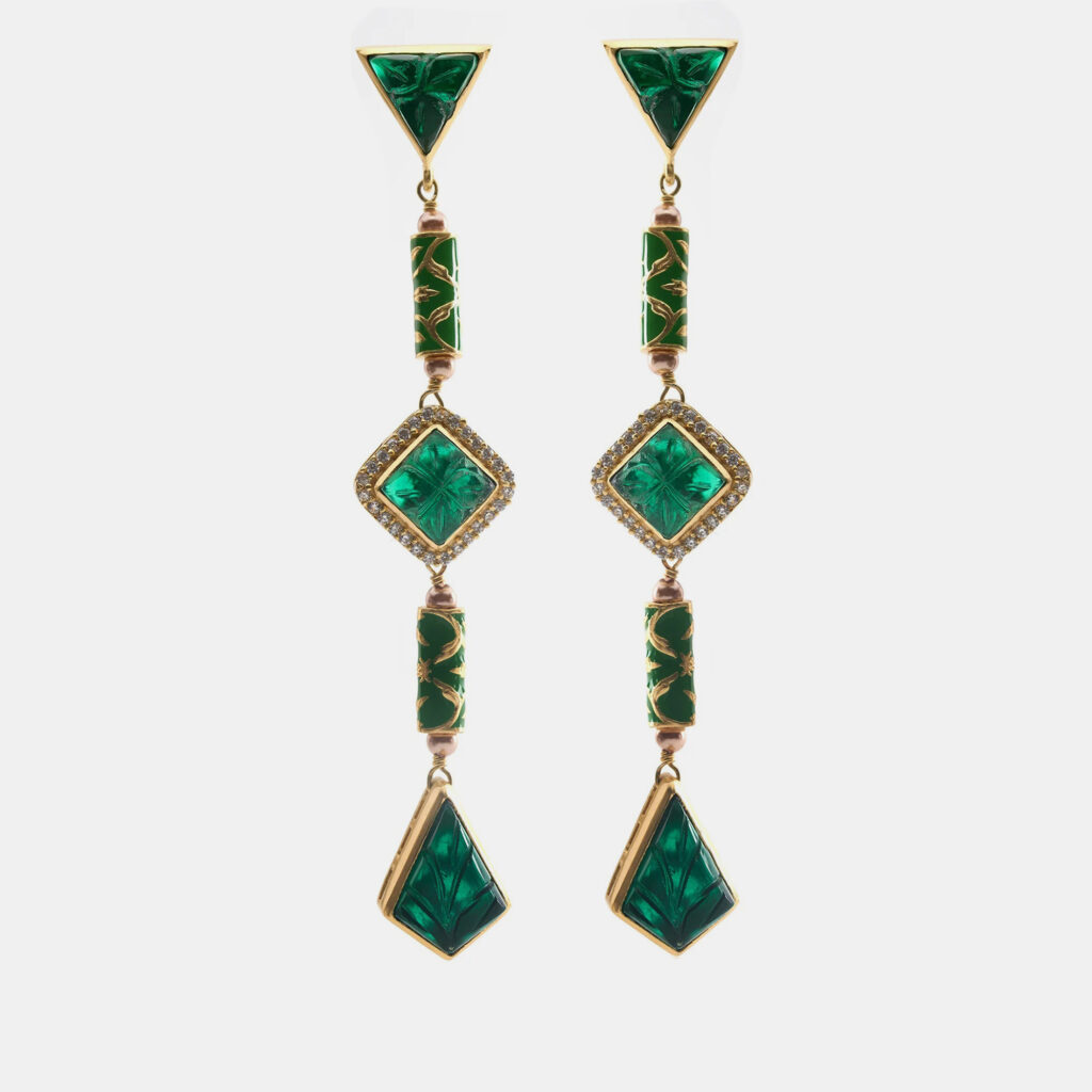 Aulerth x JJ Valaya Rumeli danglers Aulerth x JJ Valaya Rumeli danglers
