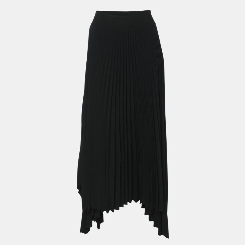 Joseph Black Plisse Pleated Skirt M Joseph Black Plisse Pleated Skirt M