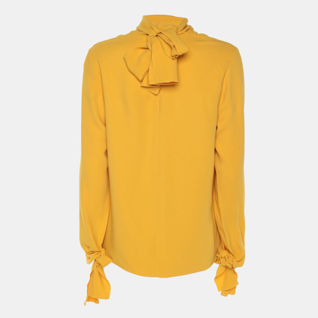 Joseph Yellow Crepe Todd Cady Tops S Joseph Yellow Crepe Todd Cady Tops S