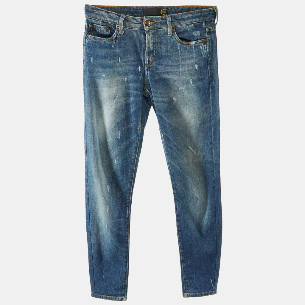 Just Cavalli Blue Denim Slim Fit Jeans S/Waist 29"