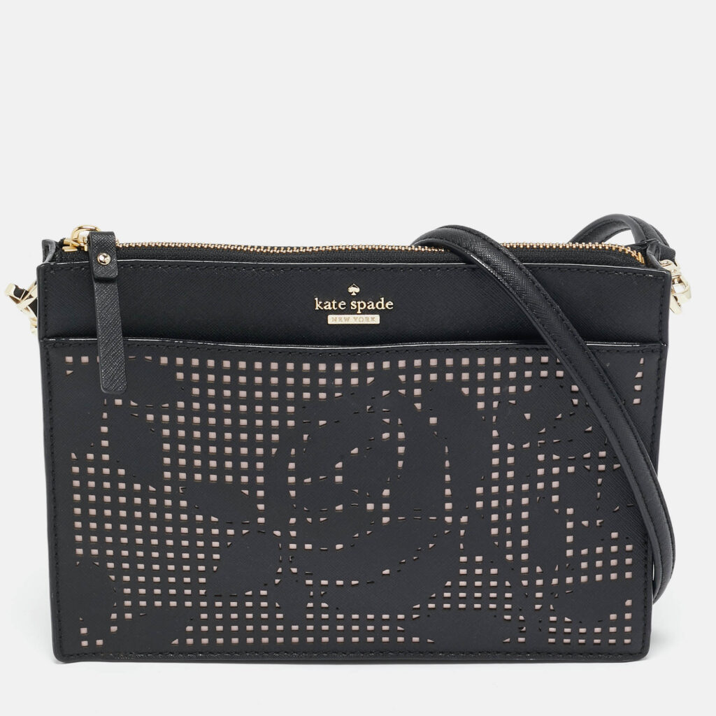 Kate Spade Black Leather Cameron Street Clarise Crossbody Bag Kate Spade Black Leather Cameron Street Clarise Crossbody Bag