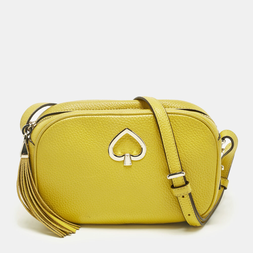 Kate Spade Green Leather Kourtney Camera Crossbody Bag Kate Spade Green Leather Kourtney Camera Crossbody Bag