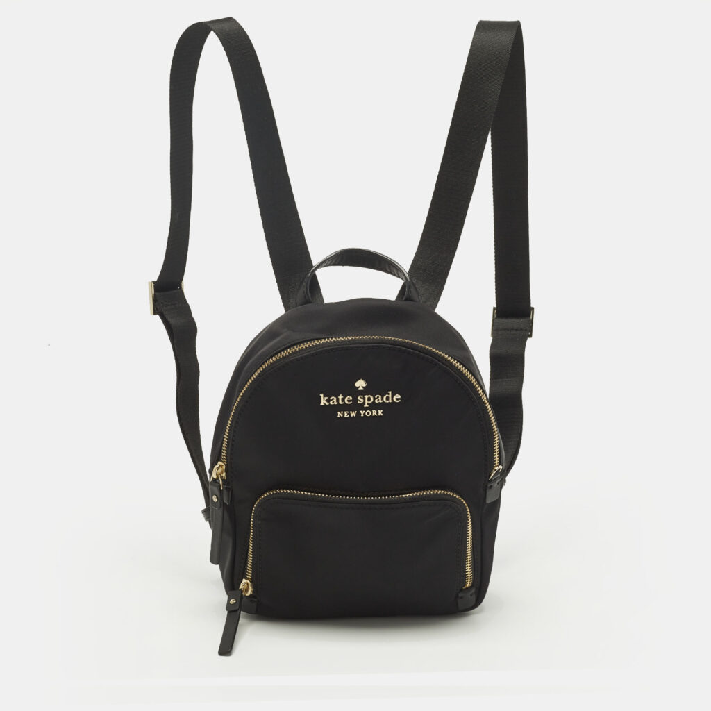 Kate Spade Black Nylon Watson Lane Hartley Backpack Kate Spade Black Nylon Watson Lane Hartley Backpack