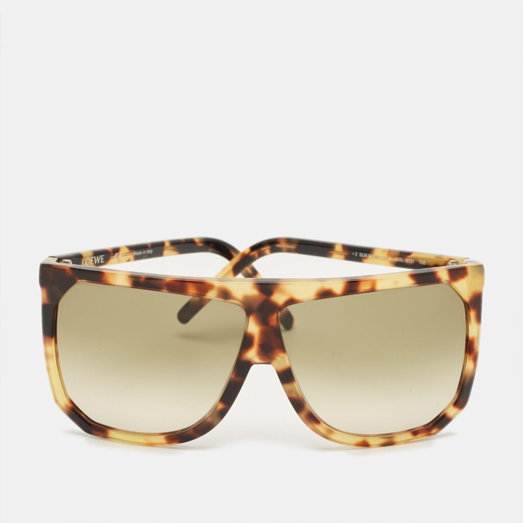 Loewe Tortoishelle Brown Gradient SLW 943 Filippa Oversized Sunglasses Loewe Tortoishelle Brown Gradient SLW 943 Filippa Oversized Sunglasses
