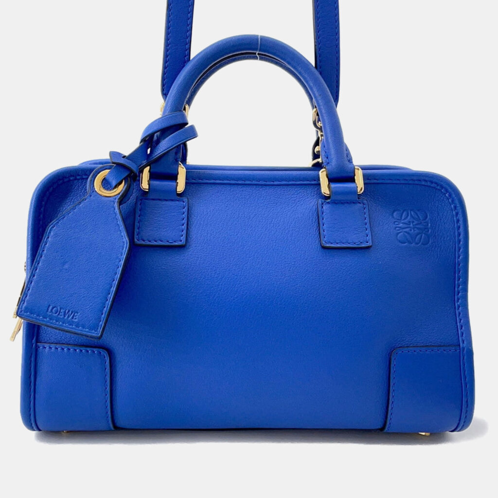 Loewe Amazonas Blue Leather Size 23