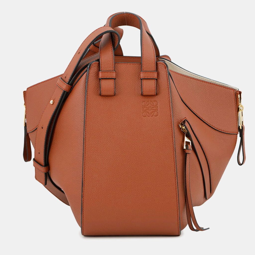 Loewe Hammock Rusty Calf Leather Size Small