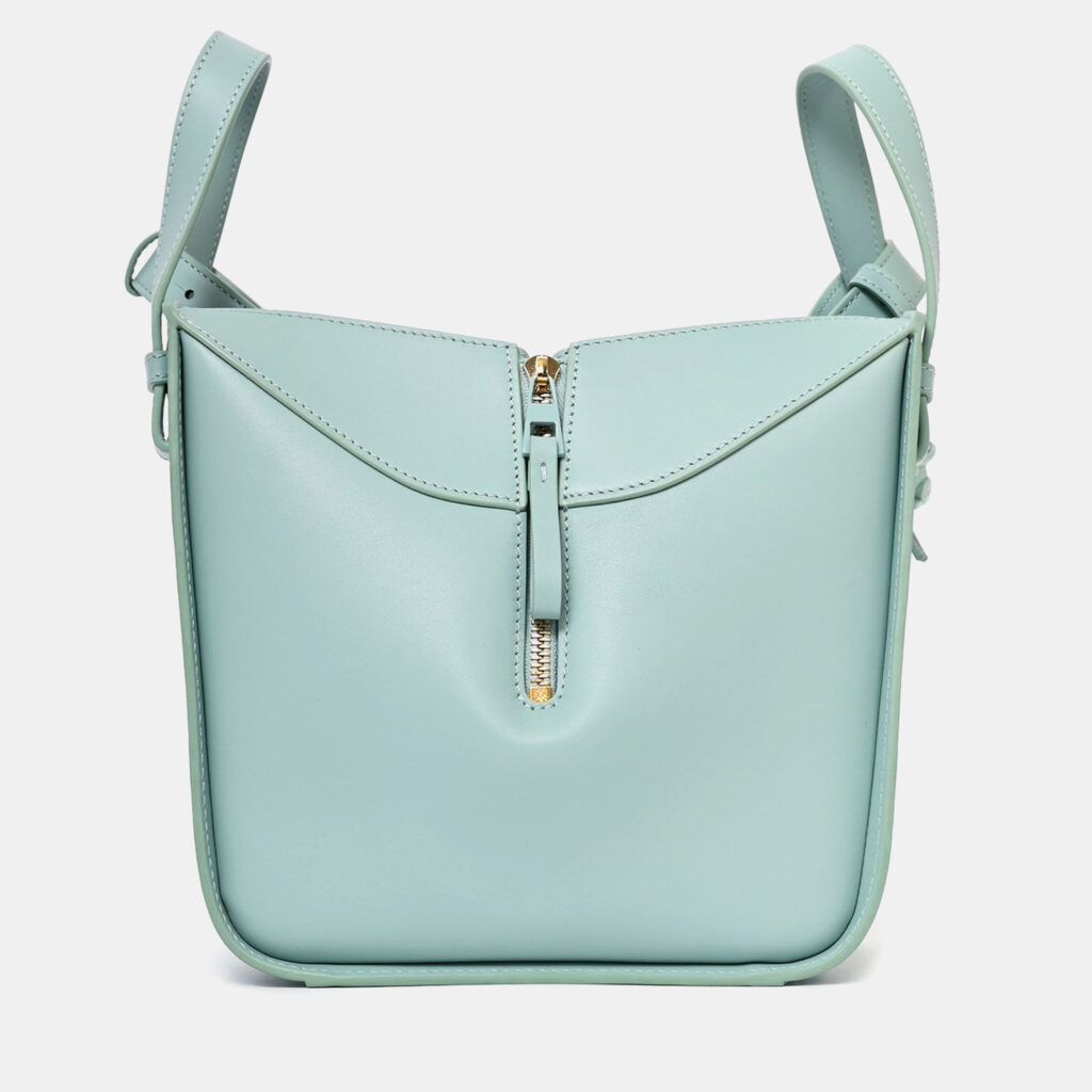 Loewe Aqua Blue Leather Hammock Bunny Charm Bag Loewe Aqua Blue Leather Hammock Bunny Charm Bag