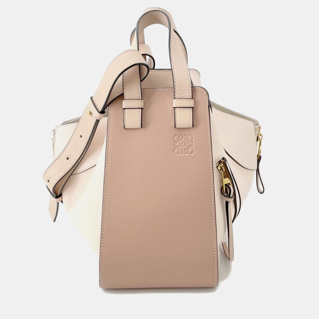 Loewe Hammock Light Pink/Jasmin Flower Leather Size Small Loewe Hammock Light Pink/Jasmin Flower Leather Size Small