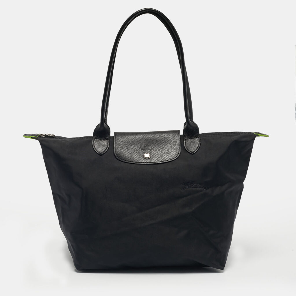 Longchamp Black Nylon Large Le Pliage Tote Longchamp Black Nylon Large Le Pliage Tote