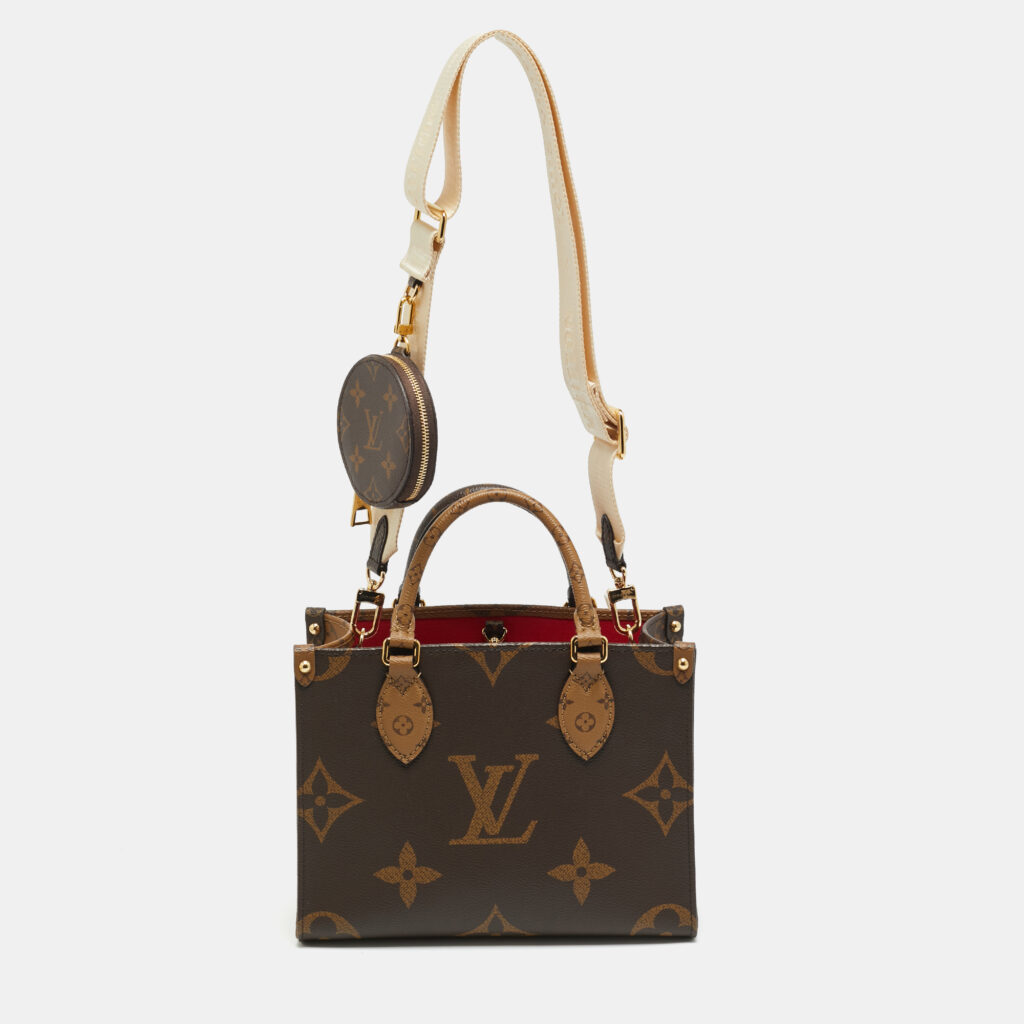 Louis Vuitton Monogram Giant Reverse Canvas Onthego PM Bag