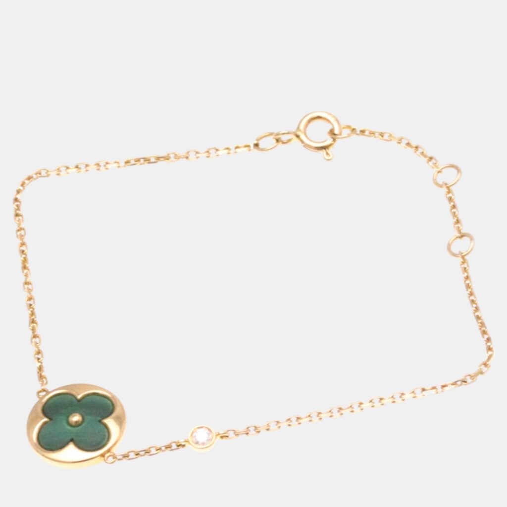 Louis Vuitton 18K Rose Gold Sun Blossom BB Charm Bracelet Louis Vuitton 18K Rose Gold Sun Blossom BB Charm Bracelet