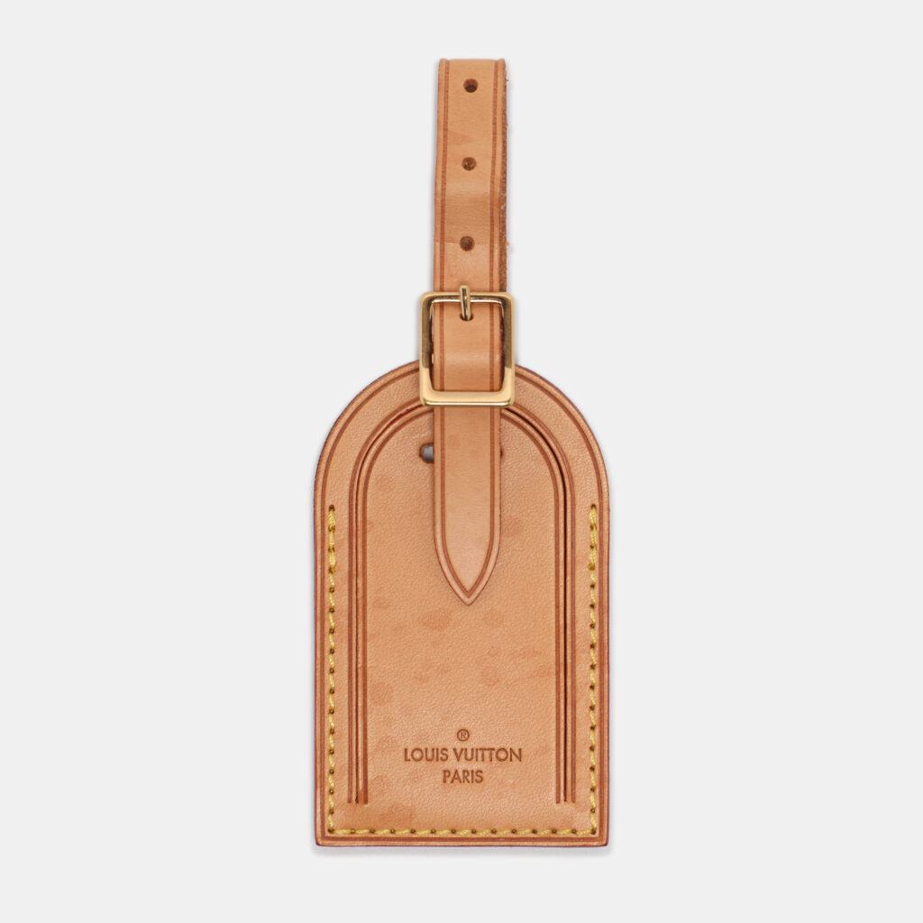 luxury-women-louis-vuitton-used-accessories-p1222377-004-1.jpg Louis Vuitton Vachetta Leather Luggage Name Tag