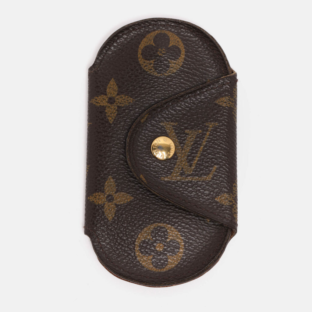 Louis Vuitton Monogram Canvas Round Key Holder Louis Vuitton Monogram Canvas Round Key Holder