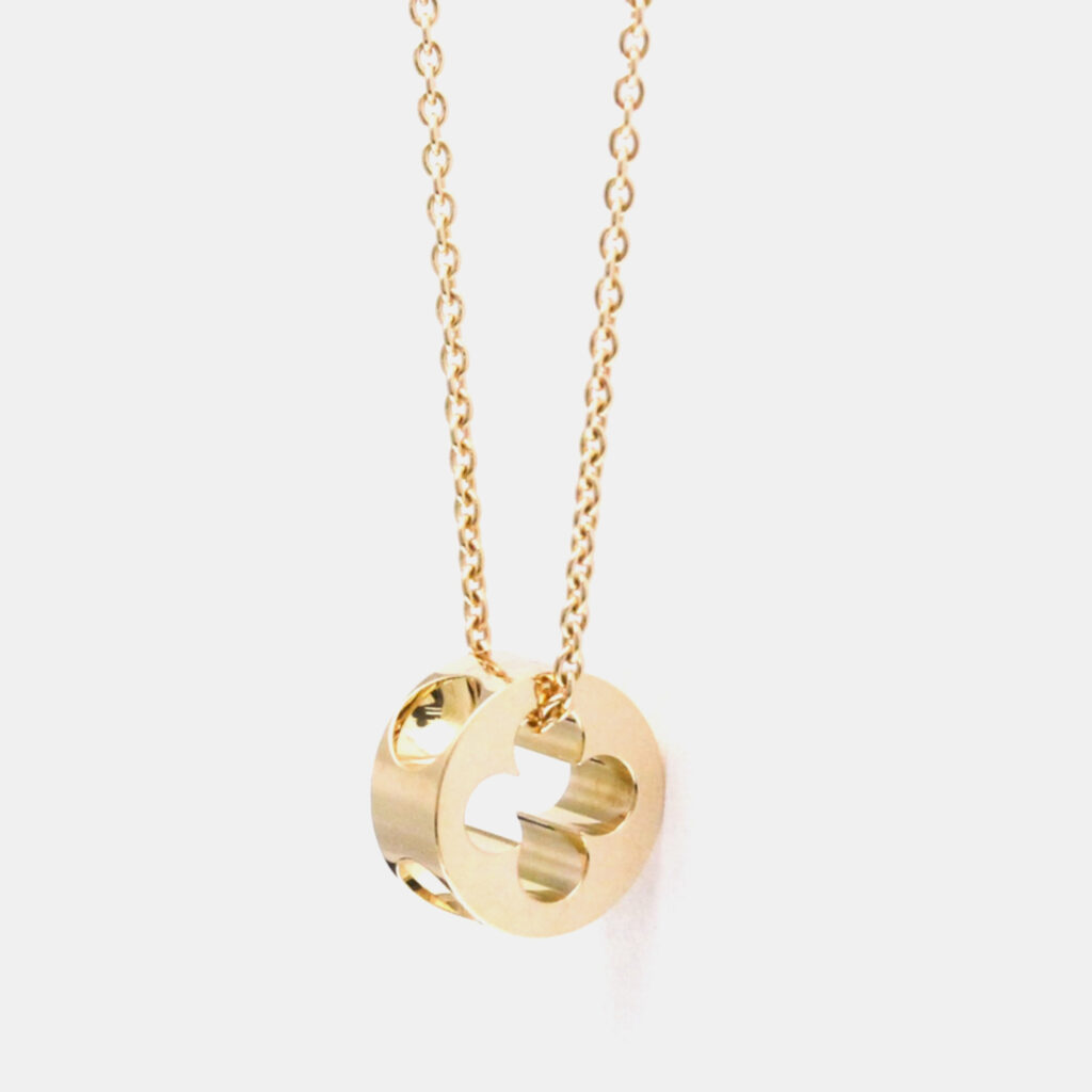 Louis Vuitton Pendant Empreinte 18K Pink Gold Pendant Necklace Louis Vuitton Pendant Empreinte 18K Pink Gold Pendant Necklace