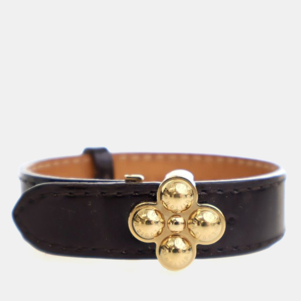 Louis Vuitton Vintage Brown Monogram Vernis Wish Bracelet Louis Vuitton Vintage Brown Monogram Vernis Wish Bracelet