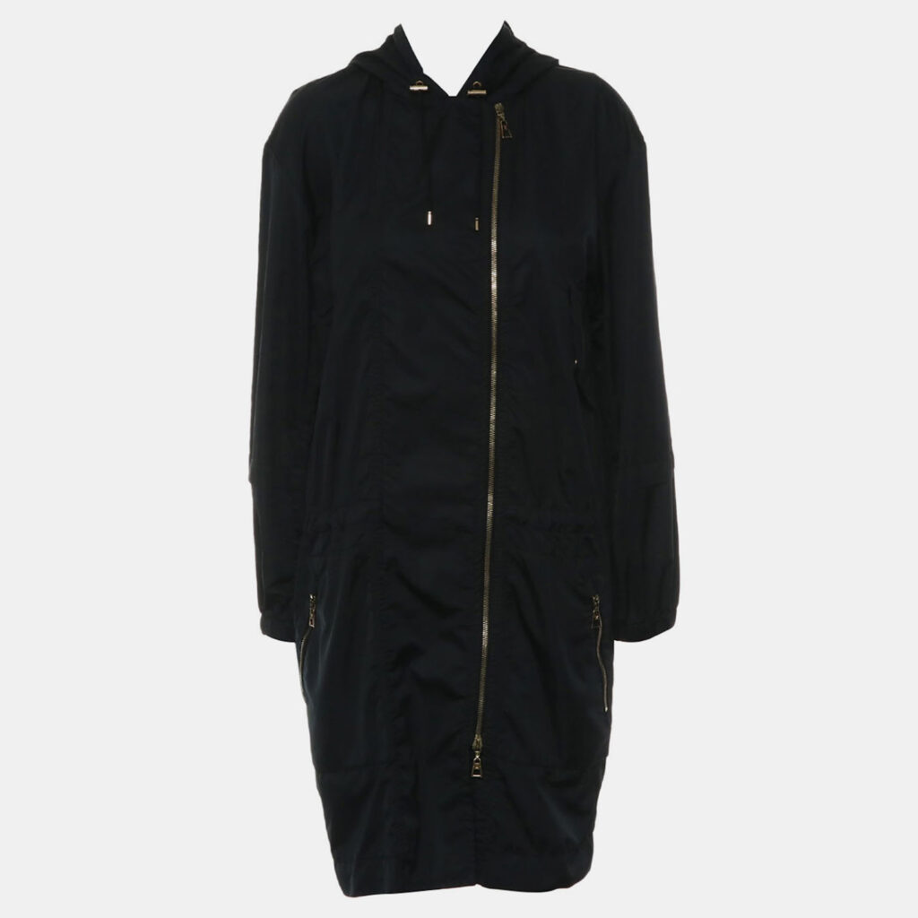 Louis Vuitton Zip Up Nylon Long Coat