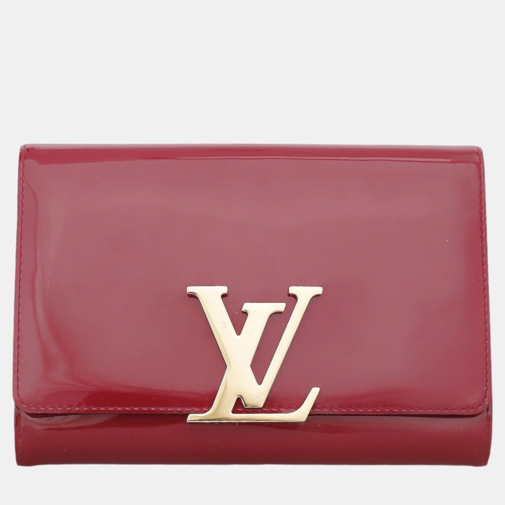 Louis Vuitton Patent Leather Louise MM Clutch