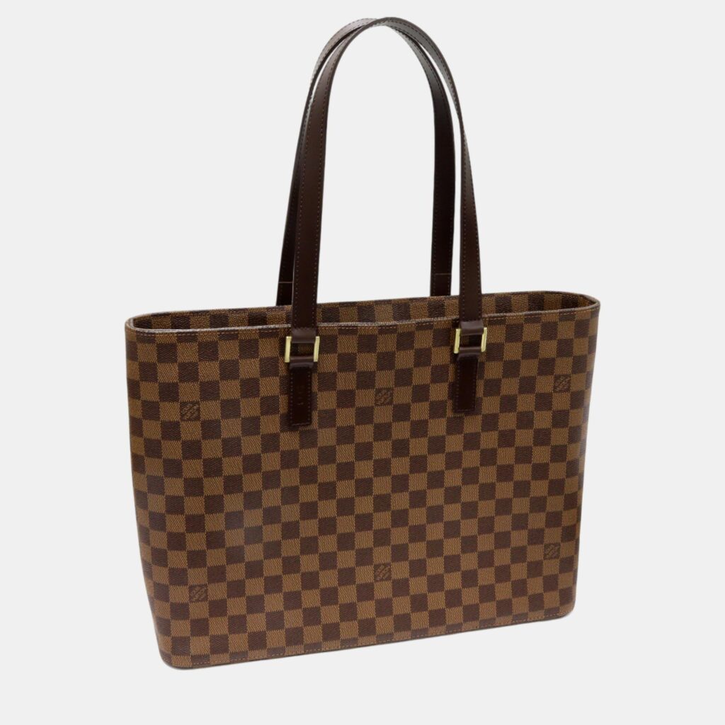 Louis Vuitton Canvas Damier Canvas Tote Bag