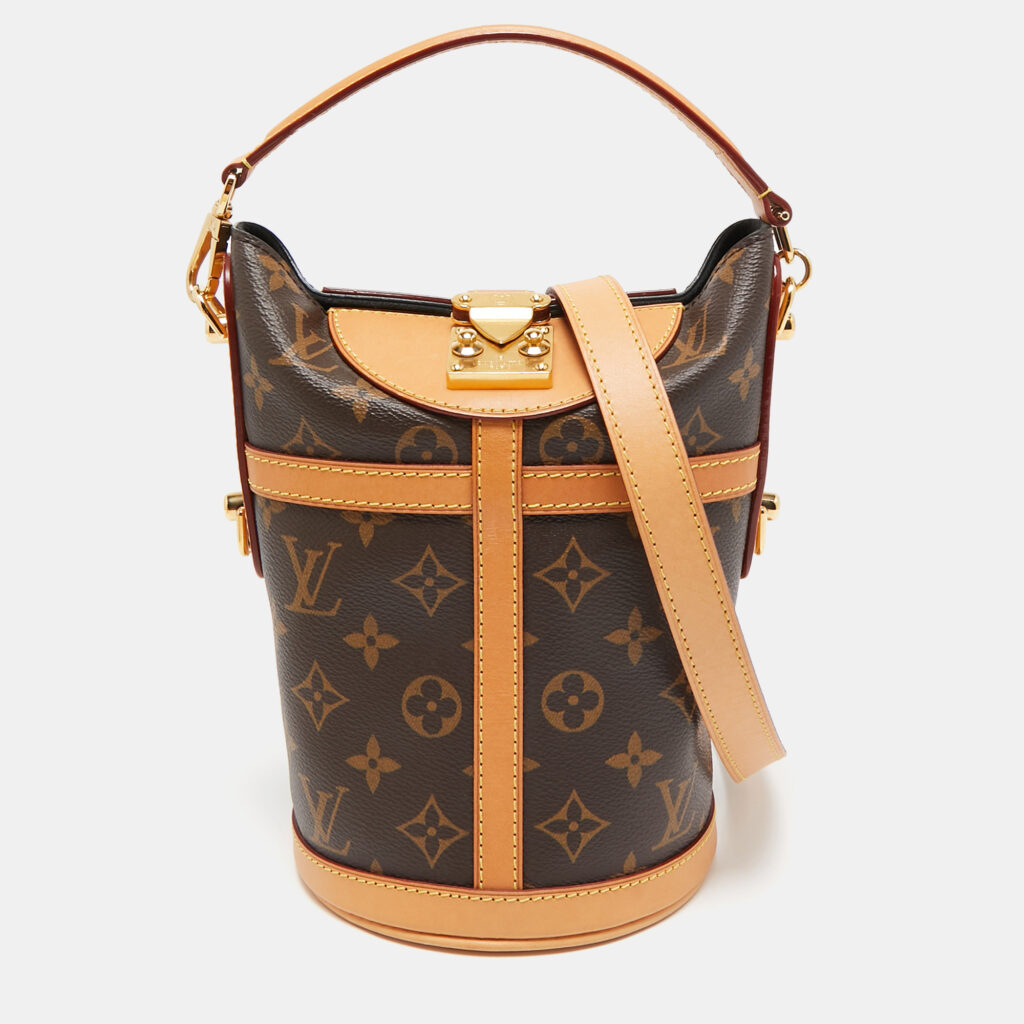 Louis Vuitton Monogram Canvas and Leather Duffle Bag Louis Vuitton Monogram Canvas and Leather Duffle Bag